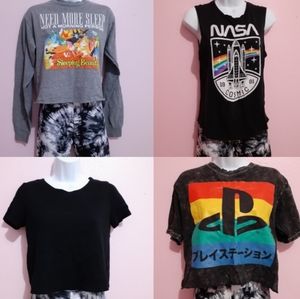 5 items bundle of tops and leggin